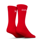 UFC Logo Men's Crew Socks - Red