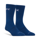 UFC Logo Men's Crew Socks - Navy