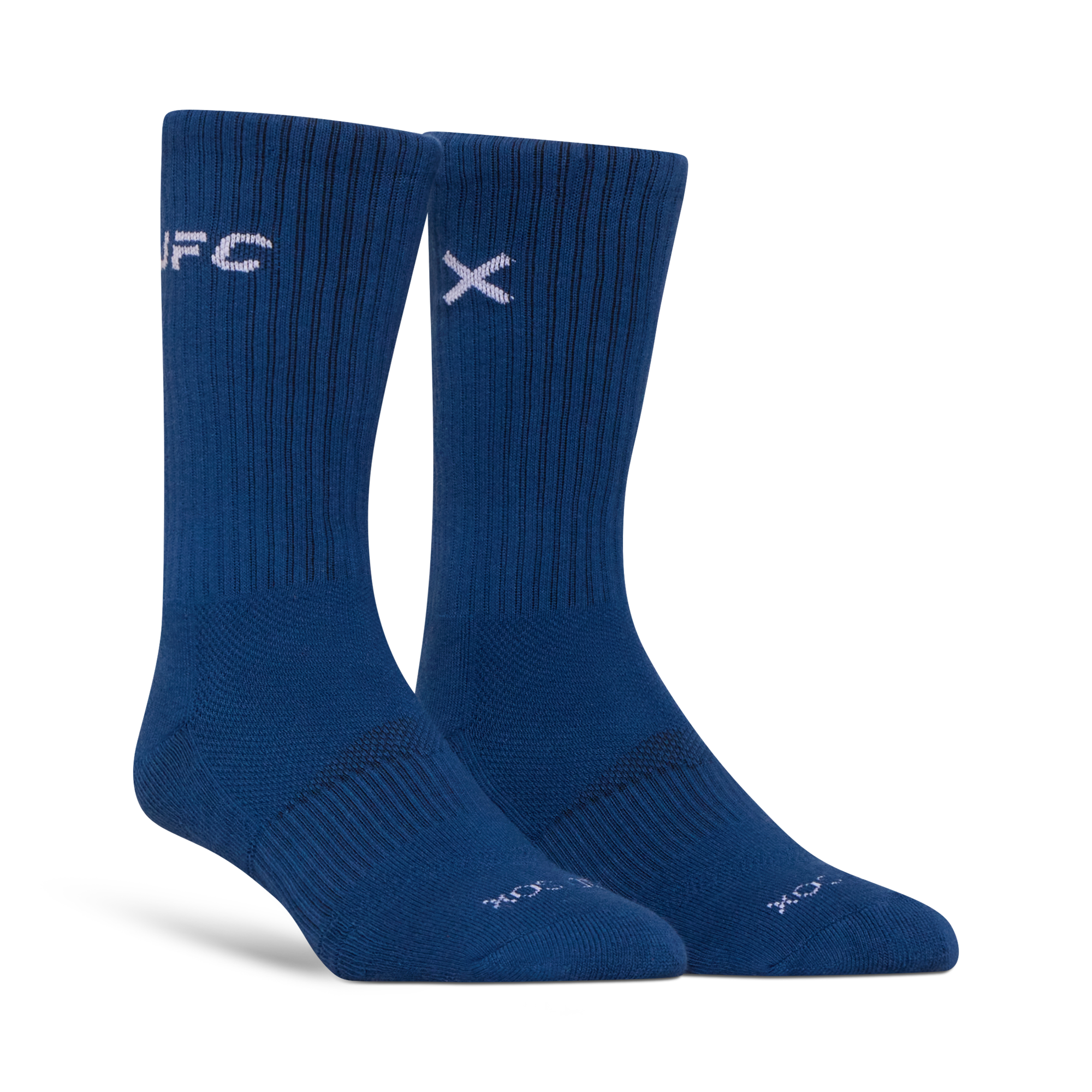 UFC Logo Men's Crew Socks - Navy