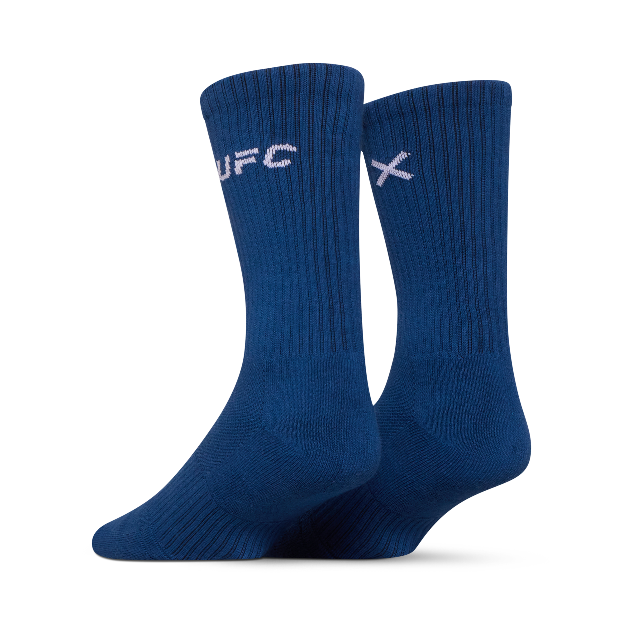 UFC Logo Men's Crew Socks - Navy