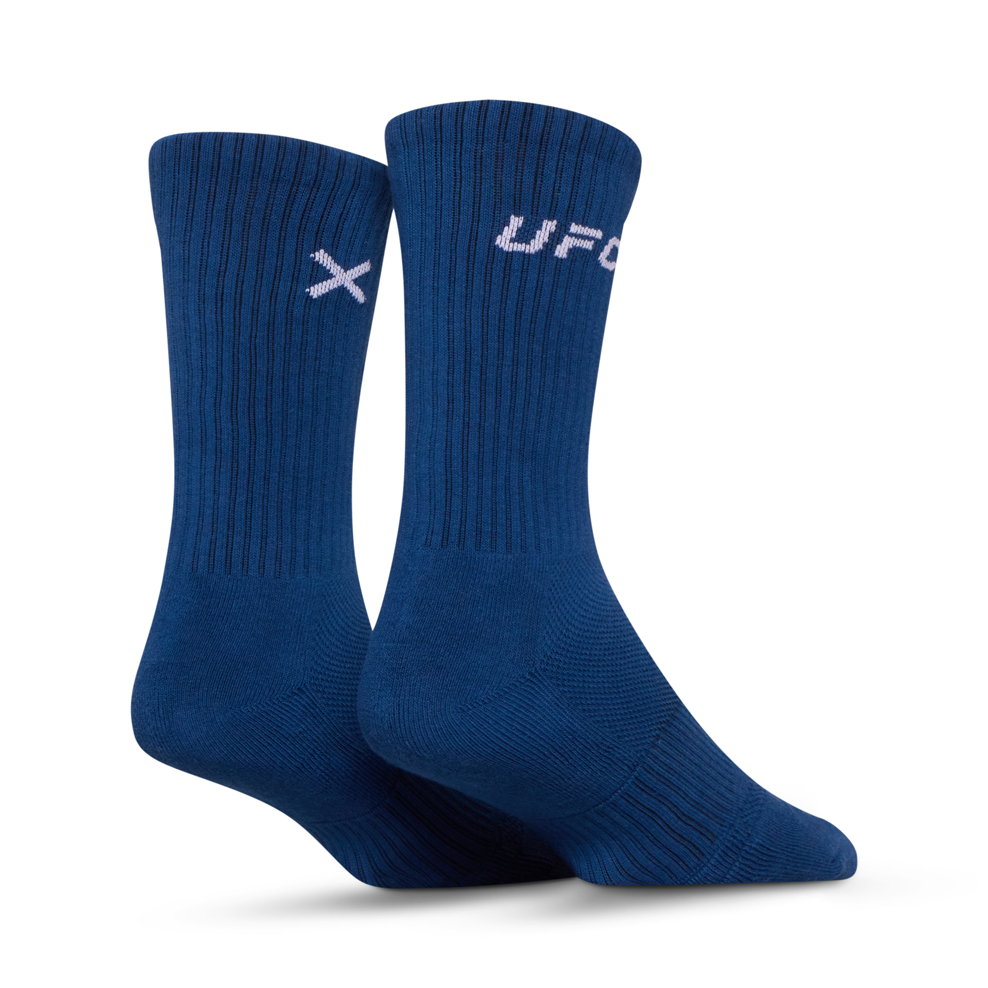 UFC Logo Men's Crew Socks - Navy