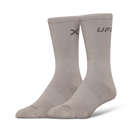UFC Logo Men's Crew Socks - Silver