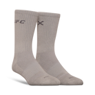 UFC Logo Men's Crew Socks - Silver