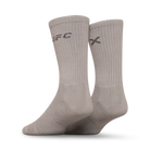 UFC Logo Men's Crew Socks - Silver