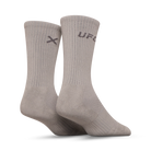 UFC Logo Men's Crew Socks - Silver