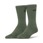 UFC Logo Men's Crew Socks - Army Green