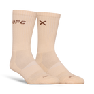 UFC Logo Men's Crew Socks - Bone