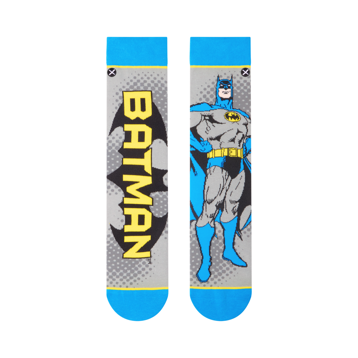 Batman Retro Split Crew Socks