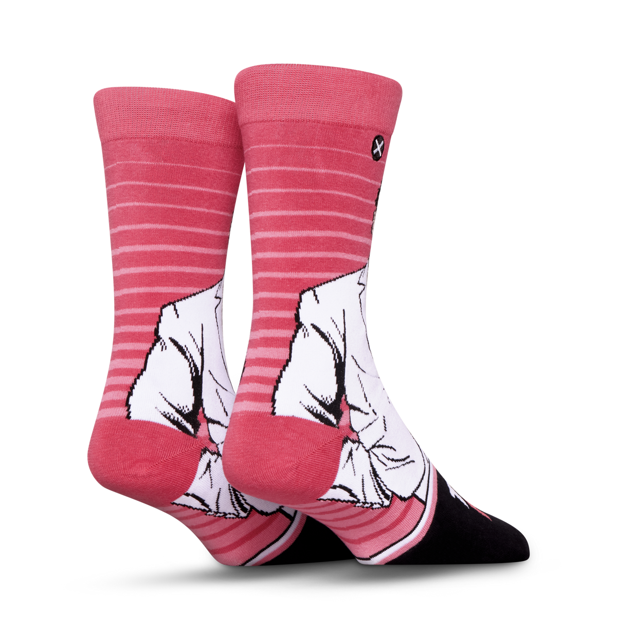 Two Face Portrait Crew Socks