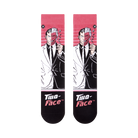 Two Face Portrait Crew Socks