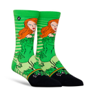 Poison Ivy Portrait Crew Socks