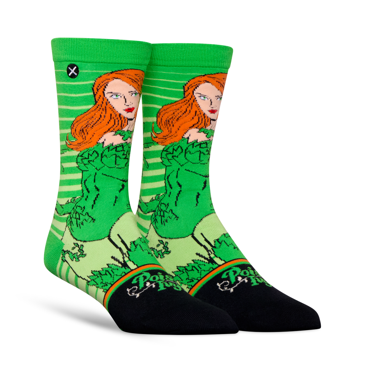 Poison Ivy Portrait Crew Socks