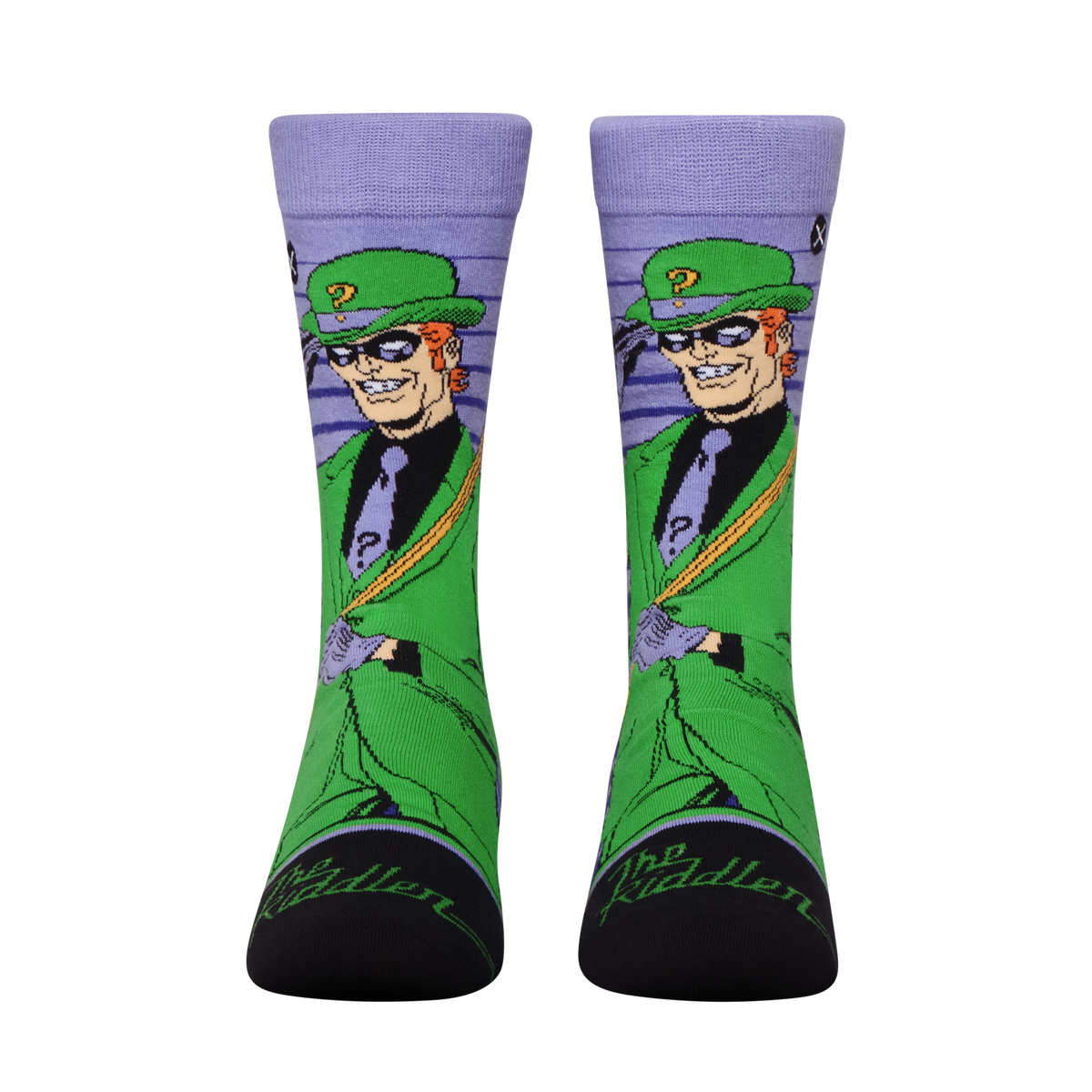 The Riddler Portrait Crew Socks