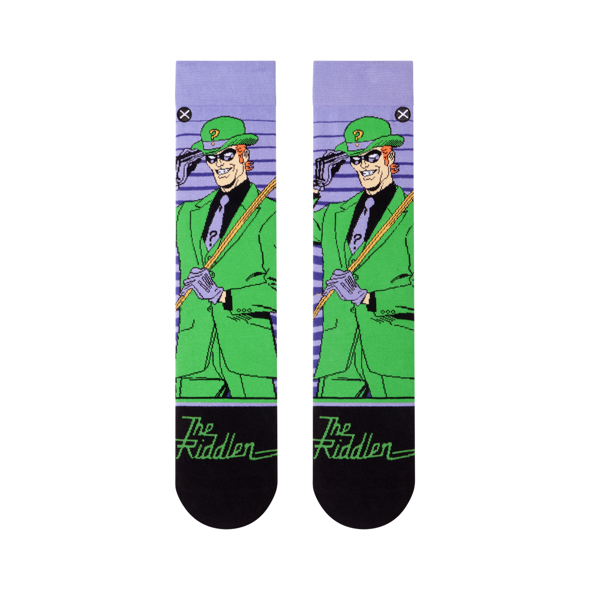 The Riddler Portrait Crew Socks