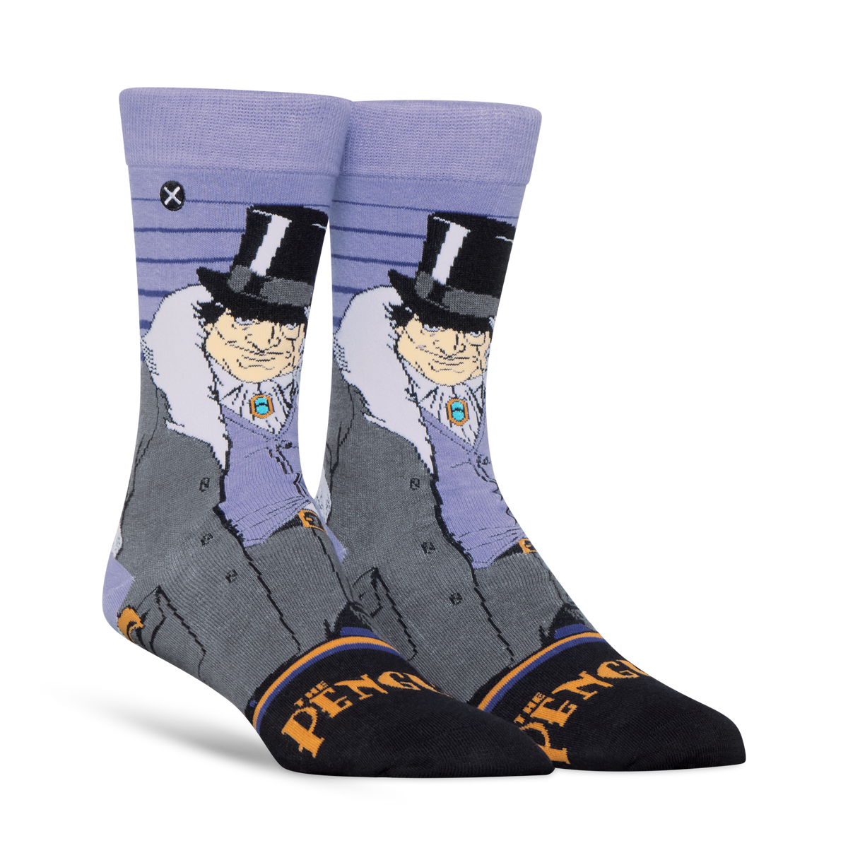 The Penguin Portrait Crew Socks