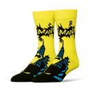 Batman Gotham City Skyline Crew Socks