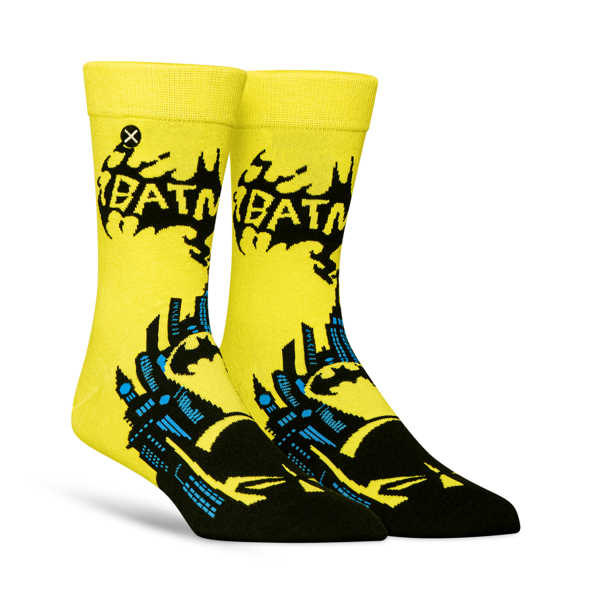 Batman Gotham City Skyline Crew Socks