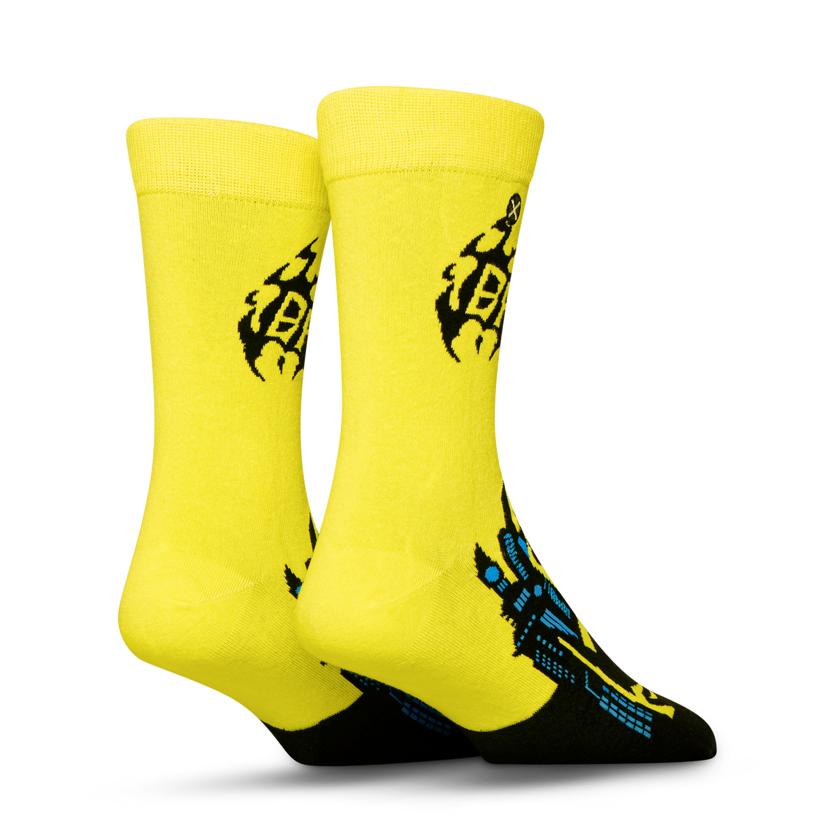 Batman Gotham City Skyline Crew Socks