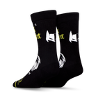 Batman Metallic Dark Night Crew Socks