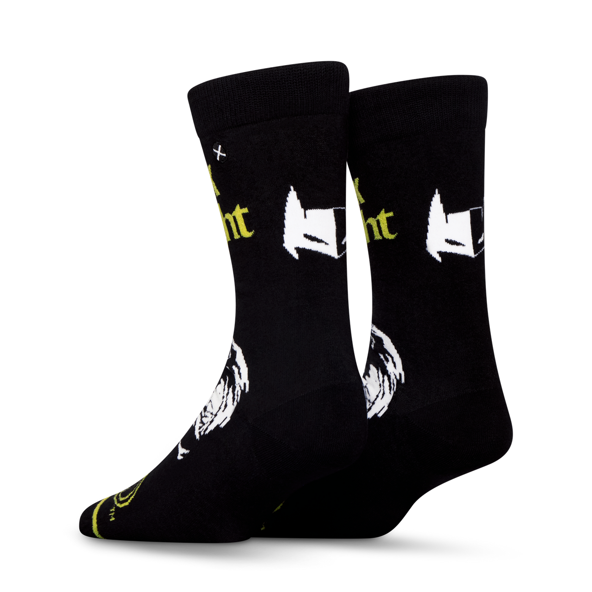 Batman Metallic Dark Night Crew Socks