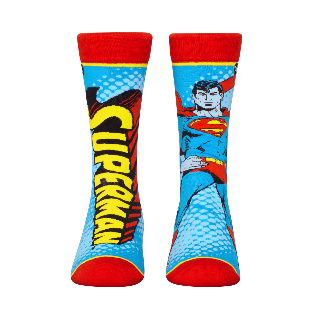 Superman Retro Split Crew Socks