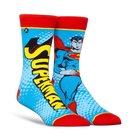 Superman Retro Split Crew Socks