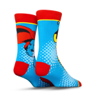 Superman Retro Split Crew Socks