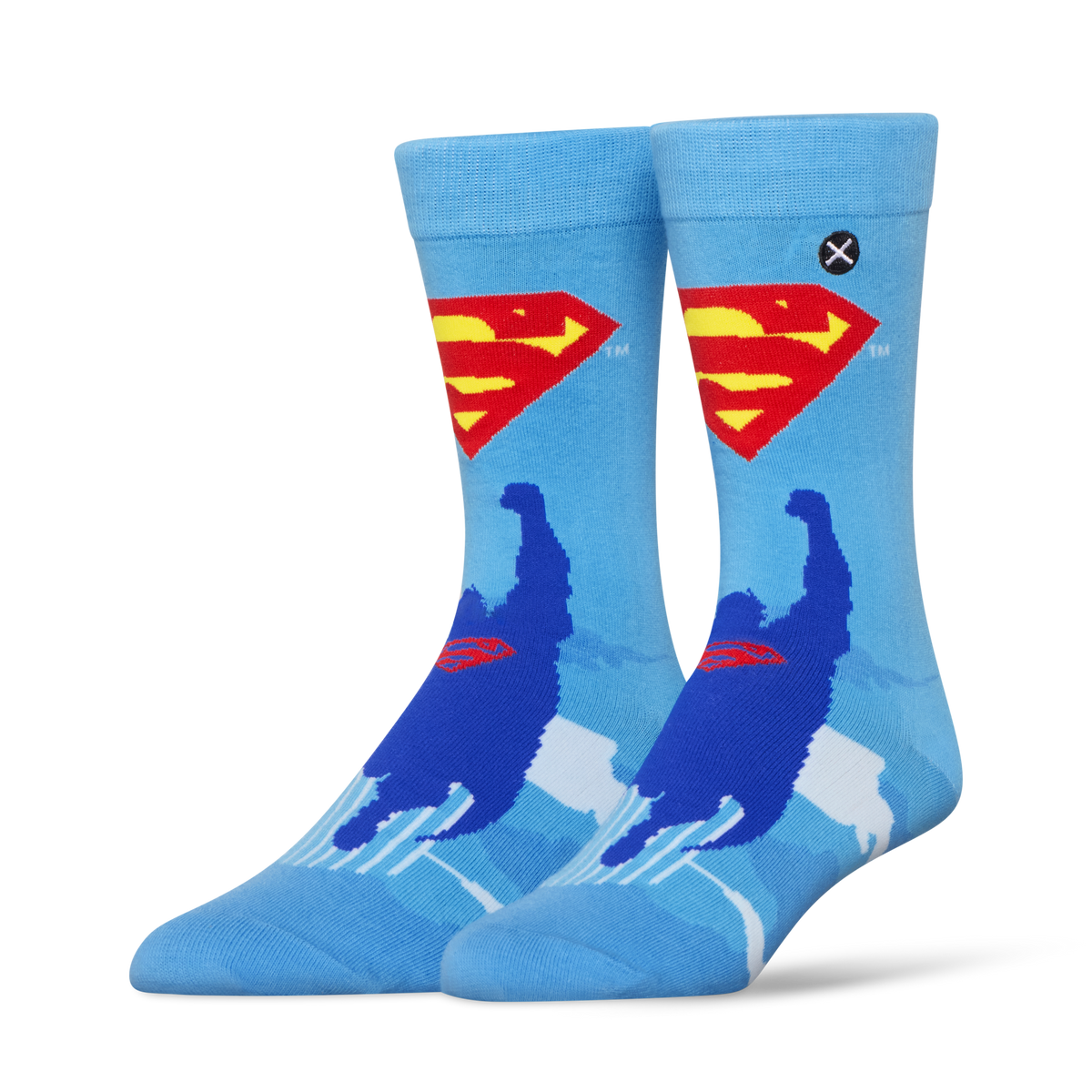 Superman Flight Crew Socks
