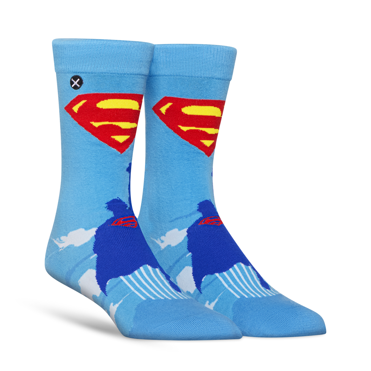 Superman Flight Crew Socks