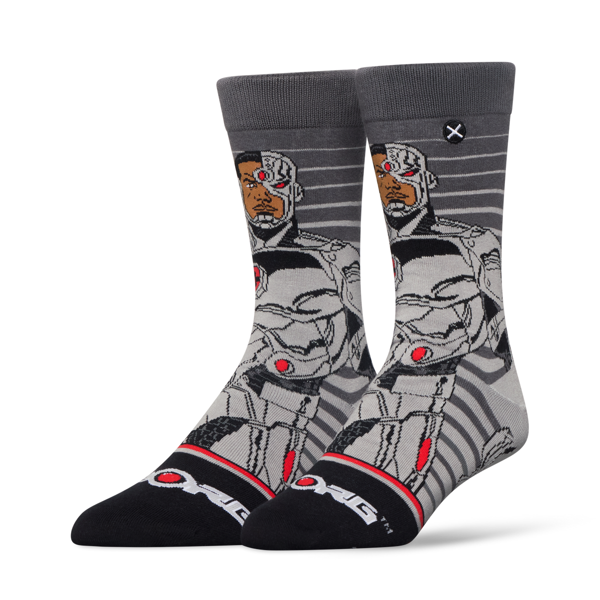 Cyborg Portrait Crew Socks