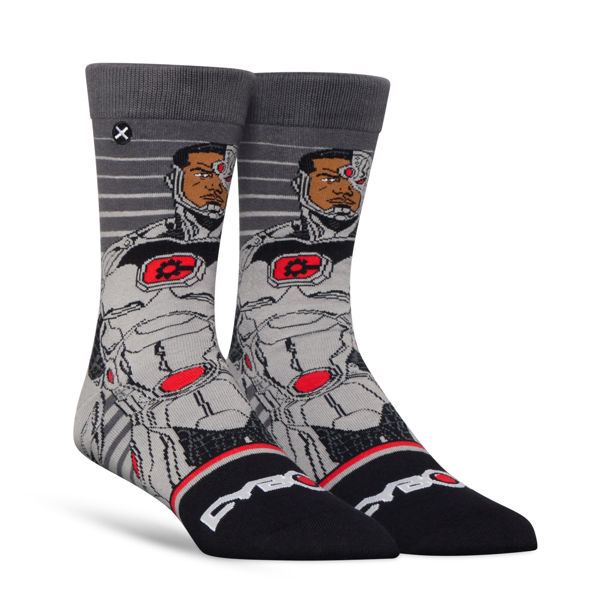 Cyborg Portrait Crew Socks