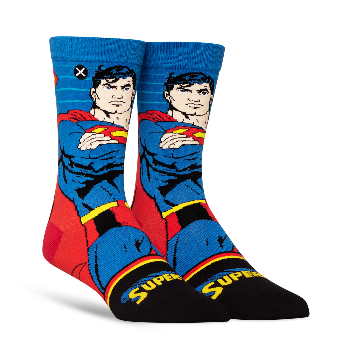 Superman Portrait Crew Socks