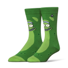 Rick & Morty Pickle Rick Crew Socks