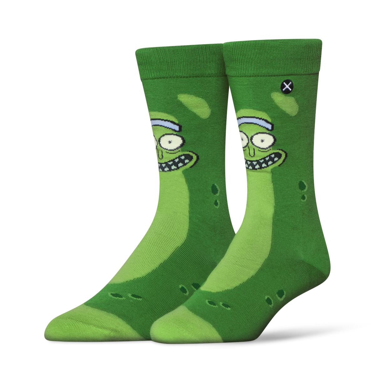 Rick & Morty Pickle Rick Crew Socks