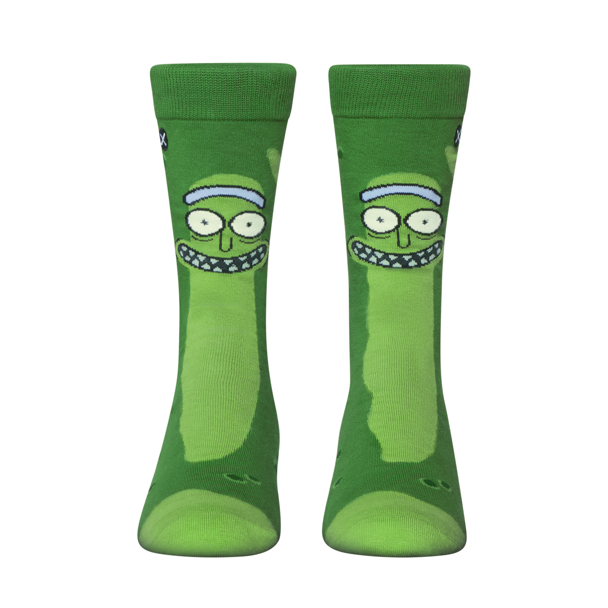 Rick & Morty Pickle Rick Crew Socks