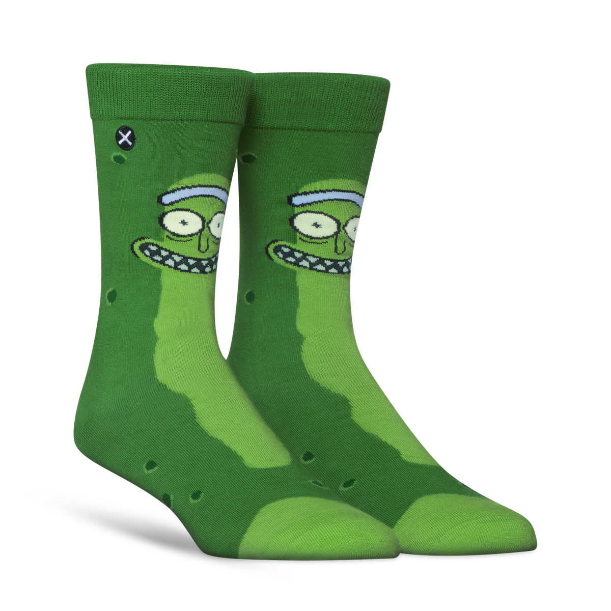 Rick & Morty Pickle Rick Crew Socks