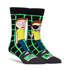 Morty & Evil Morty Crew Socks