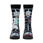 Rick Vs. Rick Prime Crew Socks