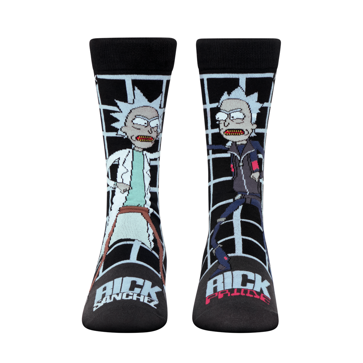 Rick Vs. Rick Prime Crew Socks