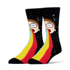 Rick & Morty Rainbow Crew Socks