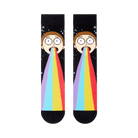 Rick & Morty Rainbow Crew Socks