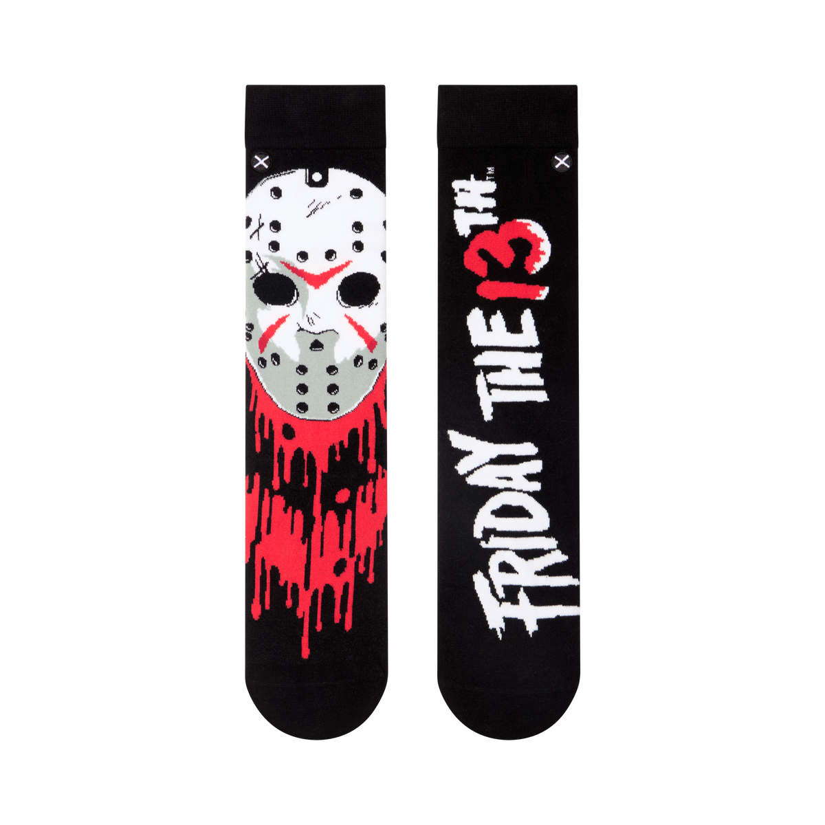 Friday The 13th Jason Split Crew Socks