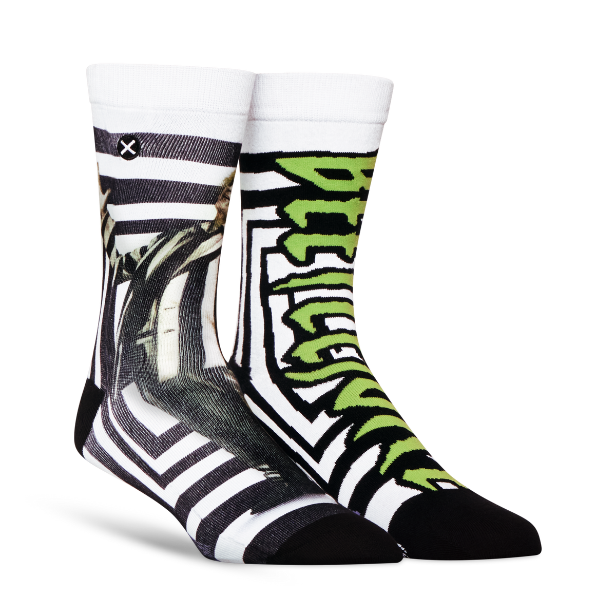 Beetlejuice Crew Socks