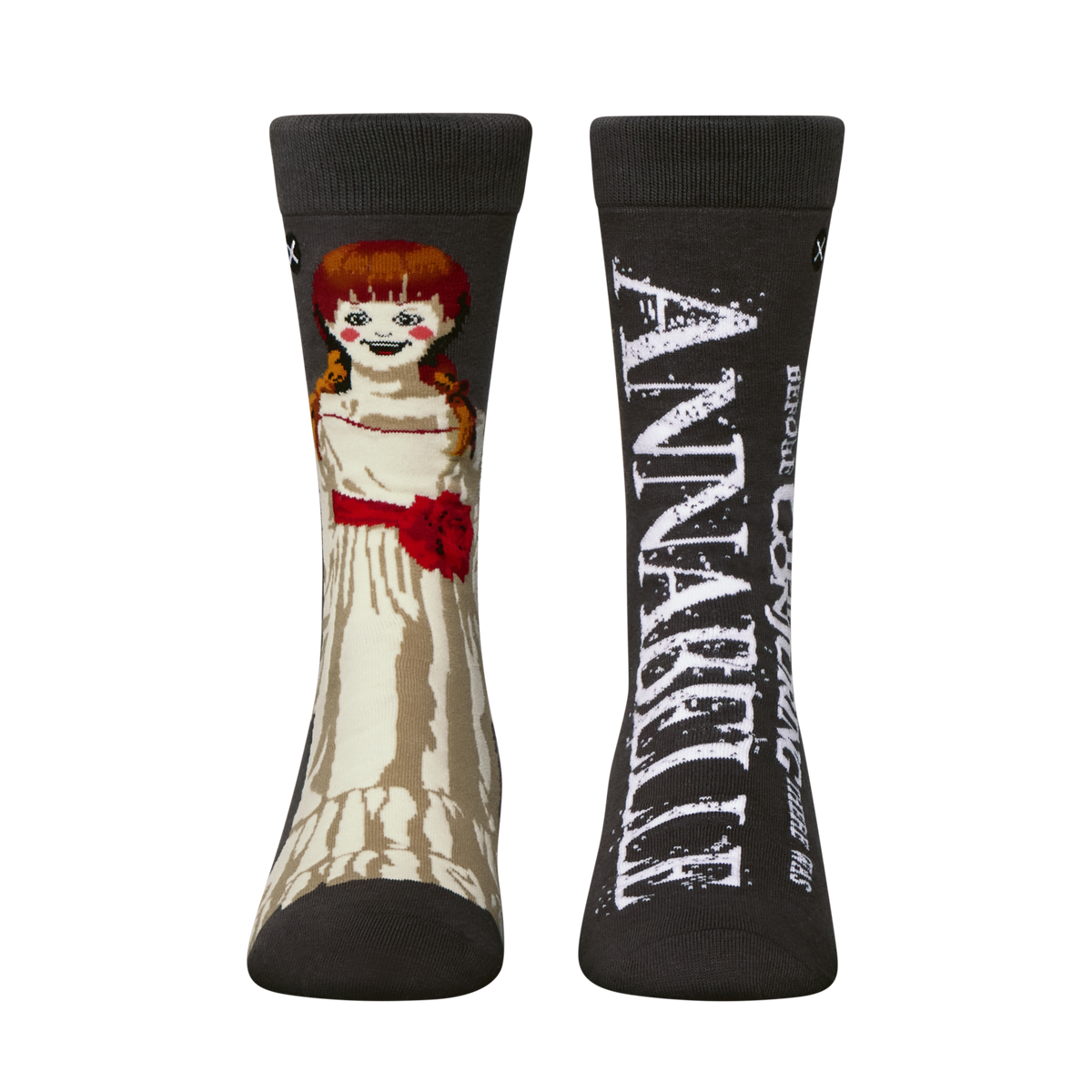 The Conjuring Annabelle Split Crew Socks