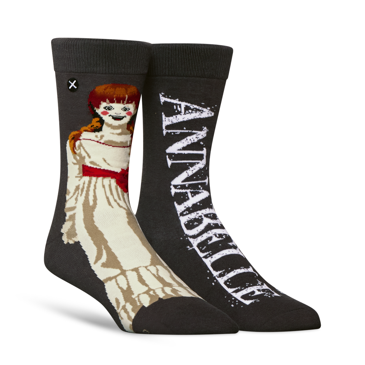 The Conjuring Annabelle Split Crew Socks