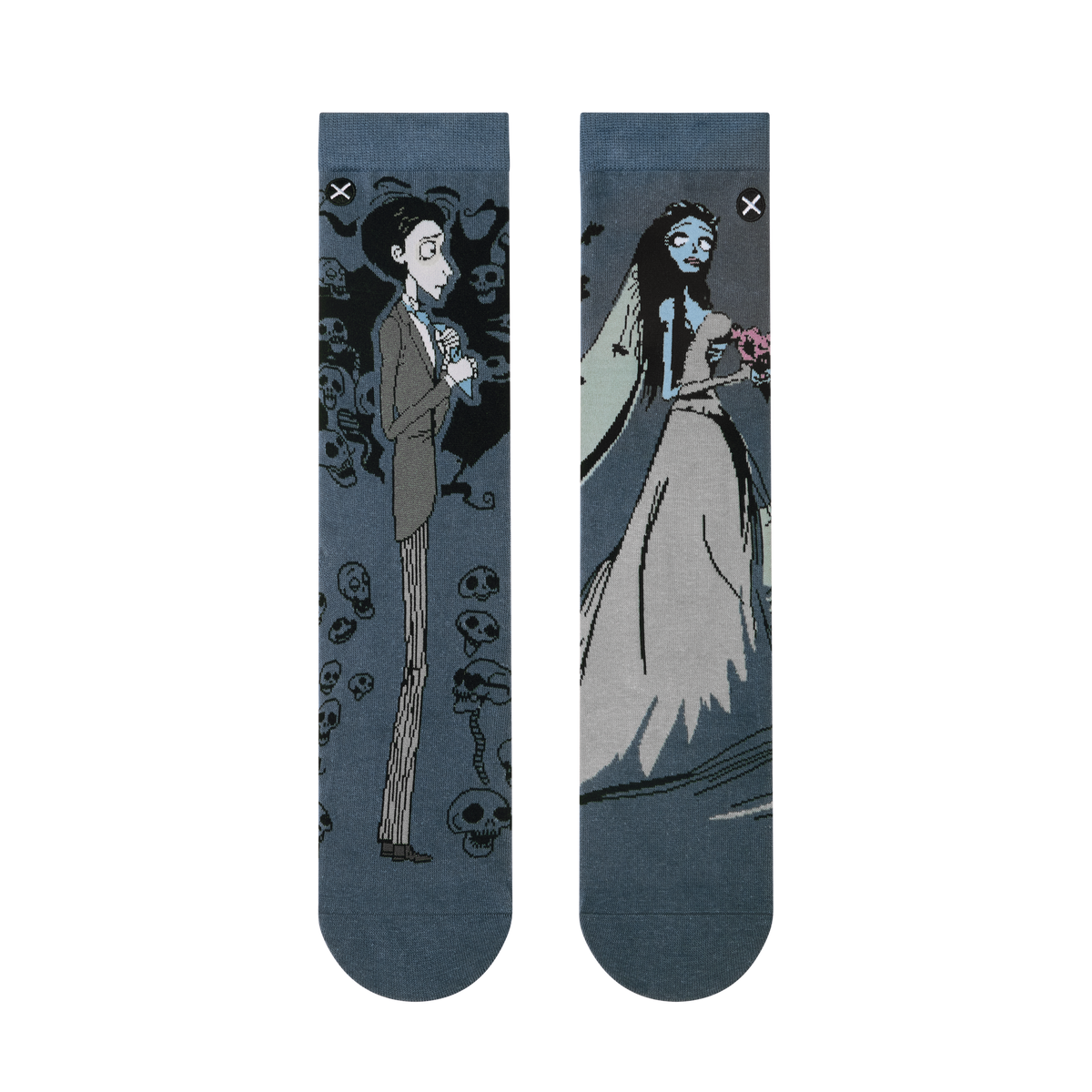 Corpse Bride Victor & The Bride Crew Socks