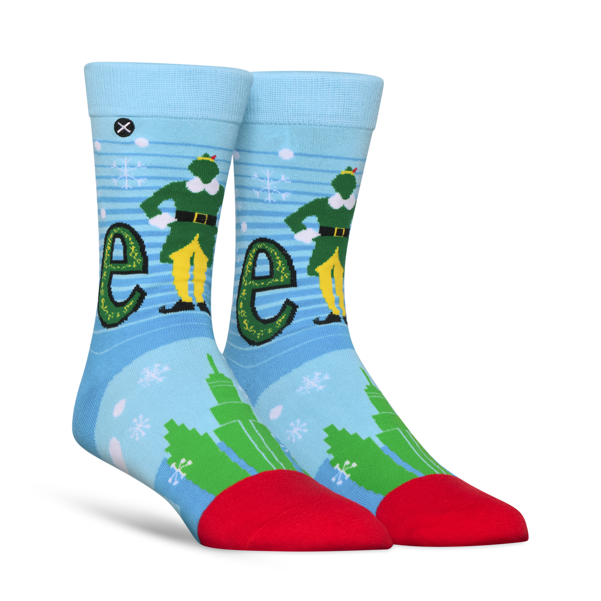 Elf In The City Crew Socks