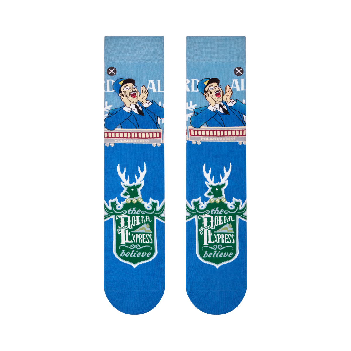 Polar Express All Aboard Crew Socks
