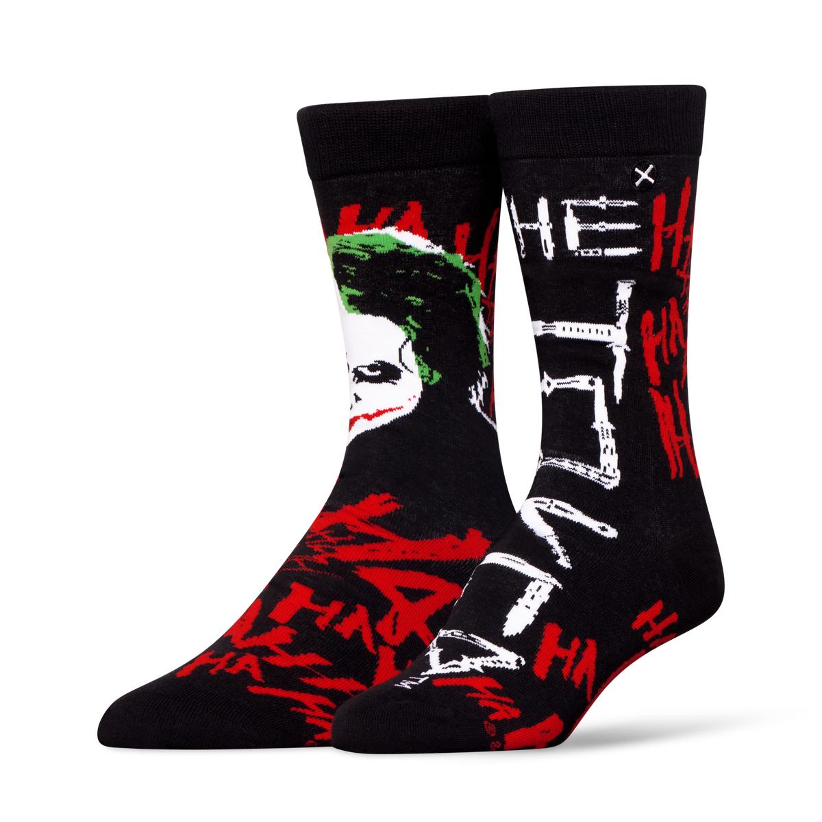 The Joker Haha Split Crew Socks