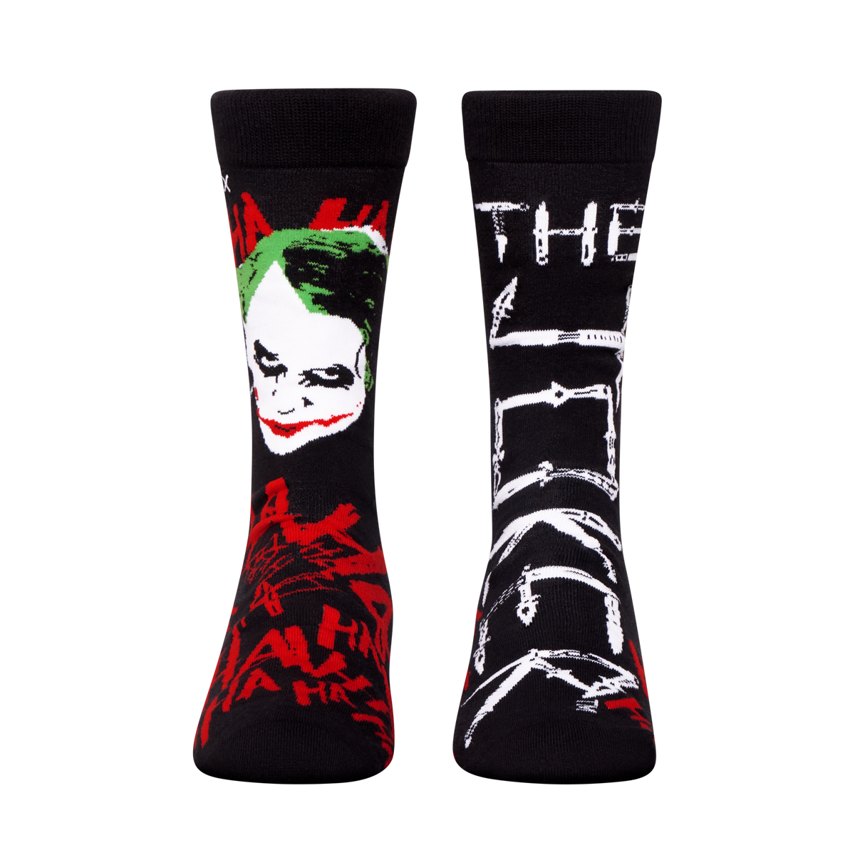 The Joker Haha Split Crew Socks